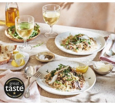 Portobello Mushroom Risotto (Serves 1)